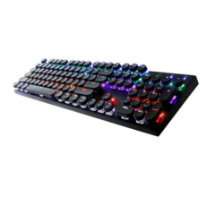앱코 HACKER K840 조약돌 레트로 기계식키보드, 블랙, 청축