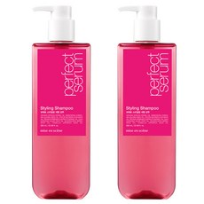 미쟝센 퍼펙트 스타일링 세럼 샴푸, 680ml, 2개