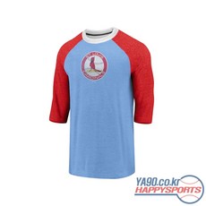 [당일출고][MLB] 팀 쿠퍼스타운 컬렉션 나그랑 트리블렌드 3/4 슬리브티셔츠 (세인트루이스 카디널스)