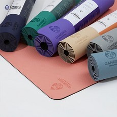 [가네샤요가프랍스] 가네샤 비기너 요가매트 베이직 TPE 6MM, 단품