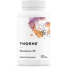 THORNE RESEARCH 글루타티온 SR 지연 방출형 항산화 글루타티온 60 캡슐