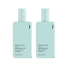 무슈제이 베이직 아쿠아 올인원 200ml+200ml 미백 저자극 피부진정
