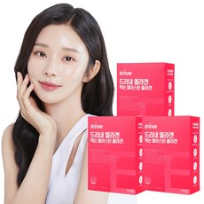 드리내 엘라겐 먹는 엘라스틴 콜라겐 히알루론산 20gx14포, 엘라겐 3박스 6주분