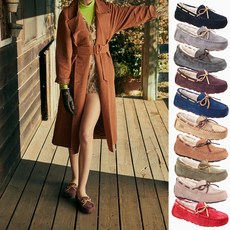 호주 UGG OZWEAR 여성 방수 어그 모카신 로미 퍼 드라이빙 털 슈즈