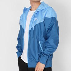 나이키 컬러풀 바람막이 NSW 윈드러너 후디 재킷 스카이/블루