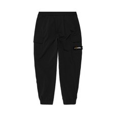 내셔널지오그래픽 키즈 아노락 셋업 밴딩 컴포터블 조거 팬츠 CARBON BLACK K221UPT950