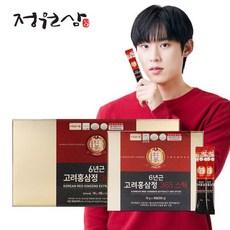 정원삼 6년근 고려홍삼정 365스틱 50포+30포 선물용 쇼핑백 2장 증정