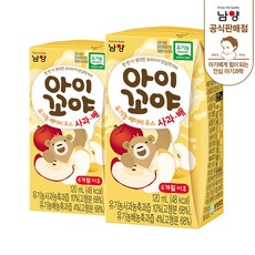 [남양] 아이꼬야 : 유기농 베이비 주스 (사과/배) - 120mL (24팩), 사과 + 배 혼합맛, 24개