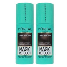 로레알 파리 로레알파리 매직 리터치 75 ml, 다크 브라운, 2개