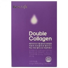 베라라이프 더블콜라겐 300달톤 저분자 피쉬콜라겐 펩타이드 먹는 어린 엘라스틴 히알루론산 3.5g x 30포, one option, one option