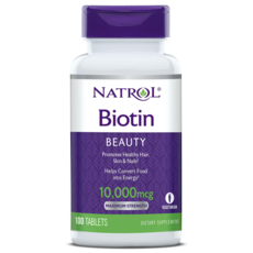 나트롤 비오틴 뷰티 10000mcg 타블렛, 100개입, 1개