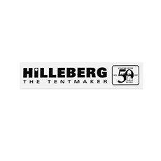 HILLEBERG 힐레베르그 50th 데칼 스티커, 검정
