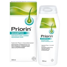 Priorin 가늘고 손상된 모발을 위한 프리오린 샴푸 200 ml