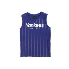 엠엘비 MLB 키즈 스트라이프 민소매 티셔츠 71TK65831-50U