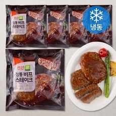 선진팜 정통 비프스테이크 (냉동), 160g, 5팩