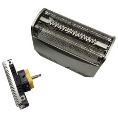 브라운면도기 30b 면도날 braun 310 5742 5743 195 197s 199fix400 4735 4736 4737 교체 면도기 메쉬 커버, 연한 초록색