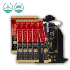 고려홍삼진 6년근 데일리스틱(진세노사이드 무려 15.75mg) [더스트백 포장], 400포