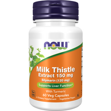 나우푸드 실리마린 밀크 시슬 추출물 터메릭 포함 150mg 베지 캡슐, 60개입, 1개