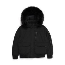 [국내매장판]내셔널지오그래픽 패딩 여성 타루가 퍼 트리밍 후디 구스다운 점퍼 CARBON BLACK 1499690