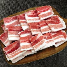 [유쾌상회] 국내산 옛날 냉동 삼겹살 1kg 냉삼 한입삼겹살 구이용