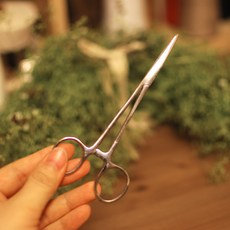 바느질 도구 펠트공예 DIY 오즈펠트 만들기 재료 솜넣는 가위, 1개