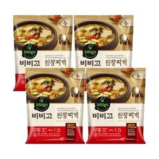비비고 된장찌개, 460g, 4개