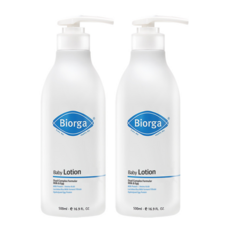[1+1] 바이오가 더블로션 유아로션 아기로션500ml 민감한 피부를 촉촉하게, 1+1, 500ml