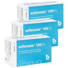 selenase 비오신 셀레나제 무기셀레늄 100XL 90정 독일 3개