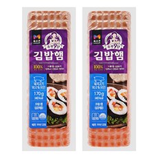 목우촌 김밥햄 170g 2개, 단품