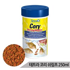 테트라 코리 쉬림프 와퍼 사료, 250ml, 1개