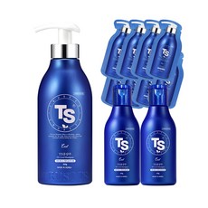 TS 쿨샴푸 500g + 100g x 2p + 6g x 8p, 1세트
