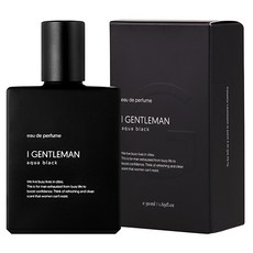 아이젠틀맨 아쿠아 블랙 오드퍼퓸, 50ml, 1개