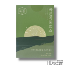바른곡물효소 건강한약속 소화 기능 15곡 곡류 분말 HD 바른 효소 곡물 다이어트, 바른곡물효소 3g x 30개입