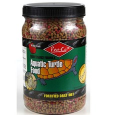 반수생 거북이 사료 렙칼 아쿠아틱 터틀 425g 밥 먹이, 렙칼아쿠아틱터틀425g