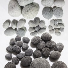 세경팜 에그스톤 3kg 라바에그블랙 장식돌 마감재 어항 자갈, 라바에그스톤 블랙4호