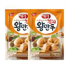 1+1 동원 개성김치왕만두 김치만두 1.82kg 2봉지 4봉지, 1개 (총2봉지)