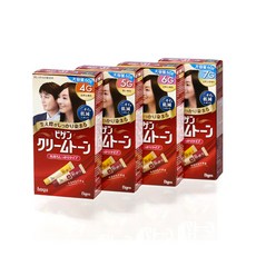 비겐크림톤 바르는 새치 염색약 대용량(60g) 자연갈색 6G 3개 염모제, 6G 자연 갈색