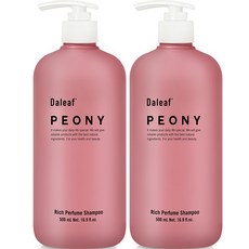 달리프 피오니 리치 탈모 완화 퍼퓸 샴푸 플로럴 피오니, 2개, 500ml