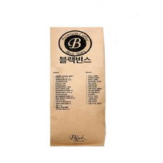 블랙빈스 인도네시아 만델링 G1, 1.분쇄하지않음(원두콩상태), 1kg