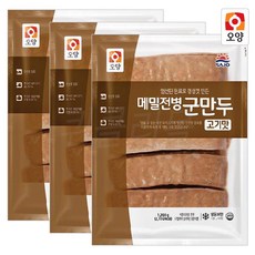 베스트식품 사조오양 메밀전병 군만두 고기맛1.2kg x3개, 단품/단품, 1.2kg