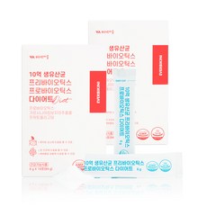 에버비키니 10억 프리바이오틱스 프로바이오틱스 다이어트 유산균 14p, 84g, 2개