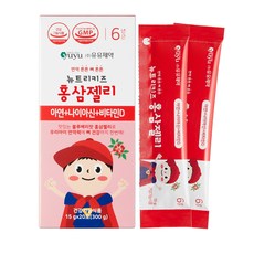 유유제약 뉴트리키즈 홍삼젤리 아연 + 비타민D 어린이 영양제, 15g, 20개입