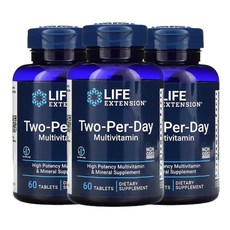 Life Extension 라이프 익스텐션 원 퍼 데이 타블렛 60 3병, 60정