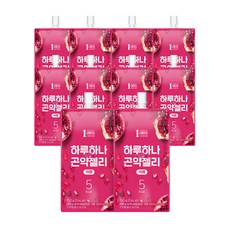 1am 하루하나 곤약젤리 석류맛, 150g x 10개