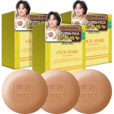 무로 어성초비누 100g, 3개