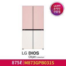 [LG][공식인증점] LG 디오스 오브제컬렉션 냉장고 M873GPB031S, 폐가전수거있음