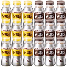 오리온 닥터유 단백질 드링크 240ml ( 초코맛 9개 + 바나나맛 9개 ) / 단백질음료