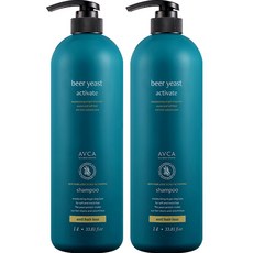 아브카 맥주효모 두피케어 대용량 탈모 기능성샴푸, 2개, 1000ml