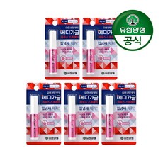 유한양행 [본사직영] 유한덴탈케어 메디가글 마우스스프레이 6.5mL 복숭아향x5개, 1개