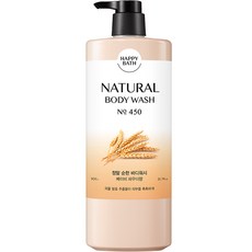 해피바스 정말 순한 바디워시 베이비 파우더향, 1개, 900g